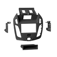 Charger l'image dans la galerie, Metra 99-5831B Double/Single DIN Black Dash Kit - Compatible Fits for Ford Transit Connect 2014-2018