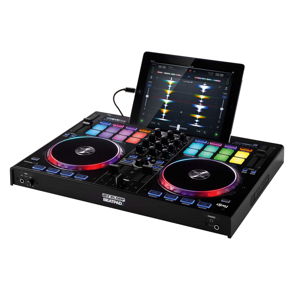 Reloop BEATPAD-2 Professional DJ controller for Mac, PC, iOS & Android