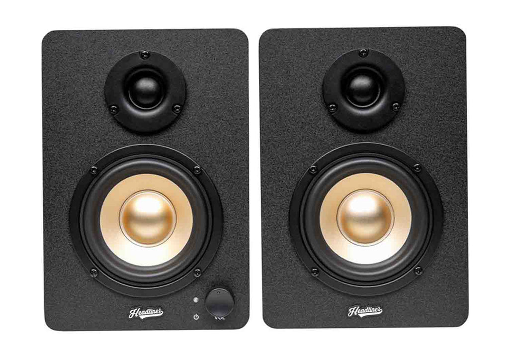 Headliner HL90000 HD3 3.5" Multimedia Reference Monitors (Pair) - Black