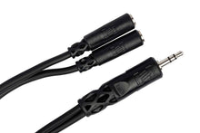 Charger l&#39;image dans la galerie, Hosa YMM-232, Y Cable 3.5 mm TRS to Dual 3.5 mm TRSF