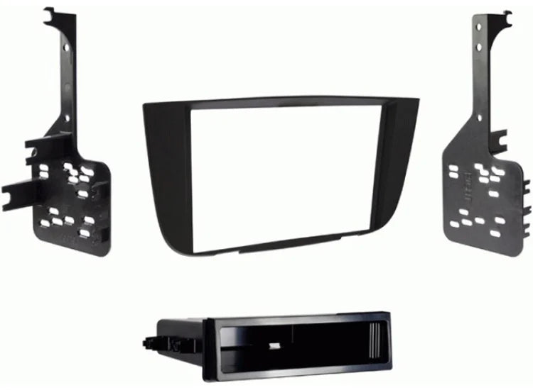 Metra 99-8260B Single/Double-DIN Car Stereo Dash Kit Compatible Fits Toyota Highlander 2001-2007 (with NAV)