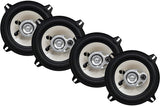 2 Pair Absolute BLS-5253 Blast Series 5.25 Inches 3 Way Car/Marine/ATV/UTV Speakers 560 Watts