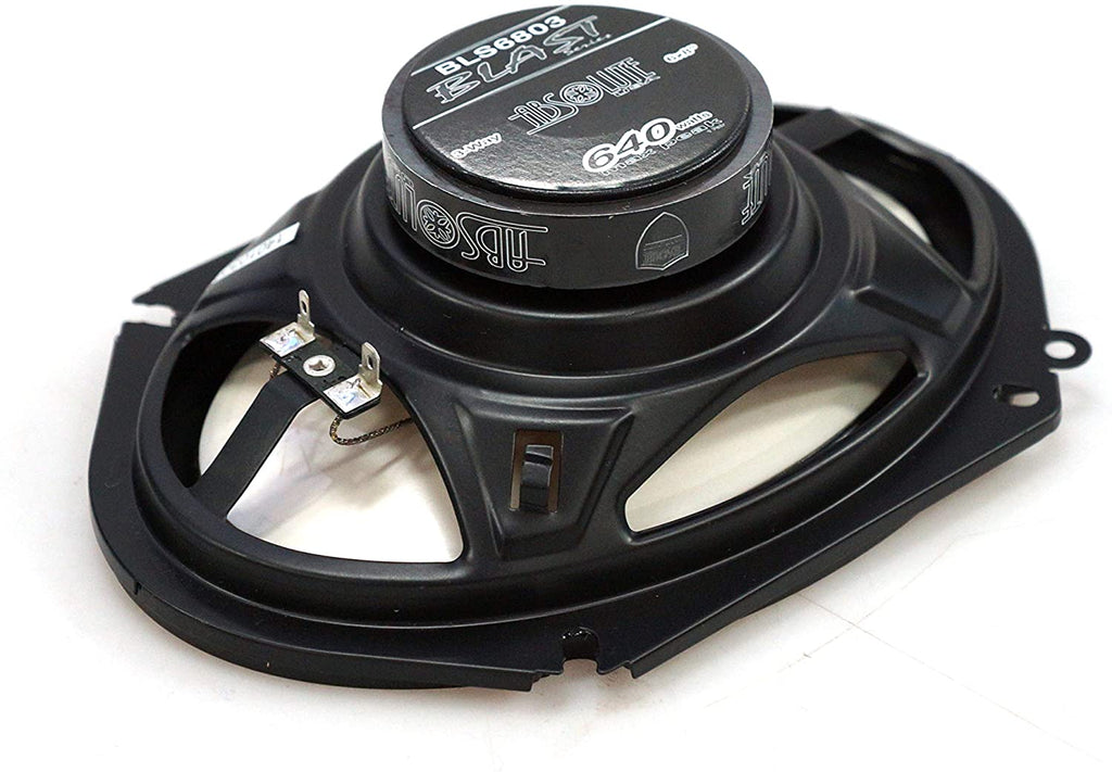 Absolute BLS-6803 Blast Series 6x8 Inches 3 Way Car/Marine/ATV/UTV Speakers 640 Watts