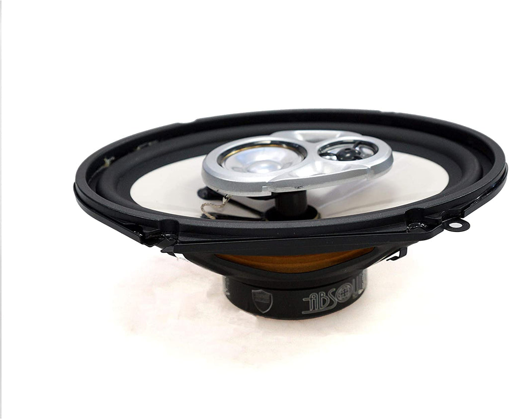 2 Pair Absolute BLS-6803 Blast Series 6x8 Inches 3 Way Car/Marine/ATV/UTV Speakers 640 Watts