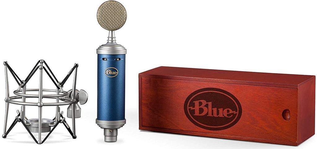 Blue Bluebird SL XLR Condenser Microphone for Recording and Streaming, Large-Diaphragm Cardioid Capsule, Shockmount and Protective Case