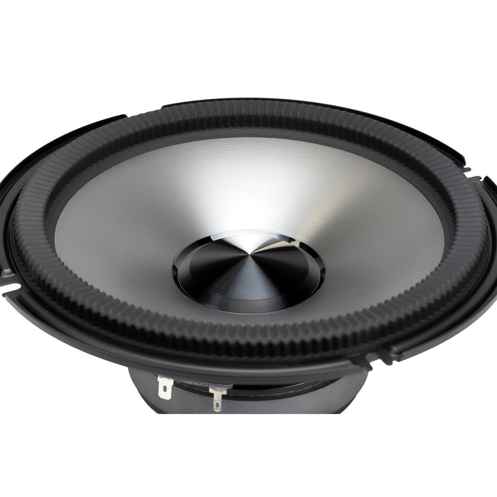 Alpine BRV-S80C 8" BassRev Component Speaker Set Bundle