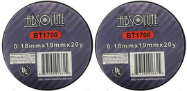 2) Absolute BT1700 3M Qualit General Purpose Vinyl Electrical Tape 3/4