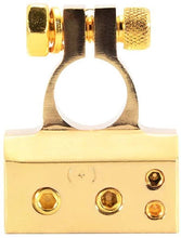 Charger l&#39;image dans la galerie, XP Audio XBTG300P 0/2/4/6/8 AWG Gold Single Positive Power Battery Terminal Connectors