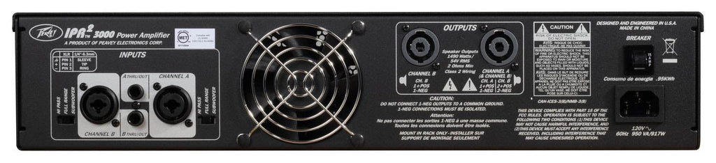 Peavey IPR 2 3000 Lightweight Power Amplifier