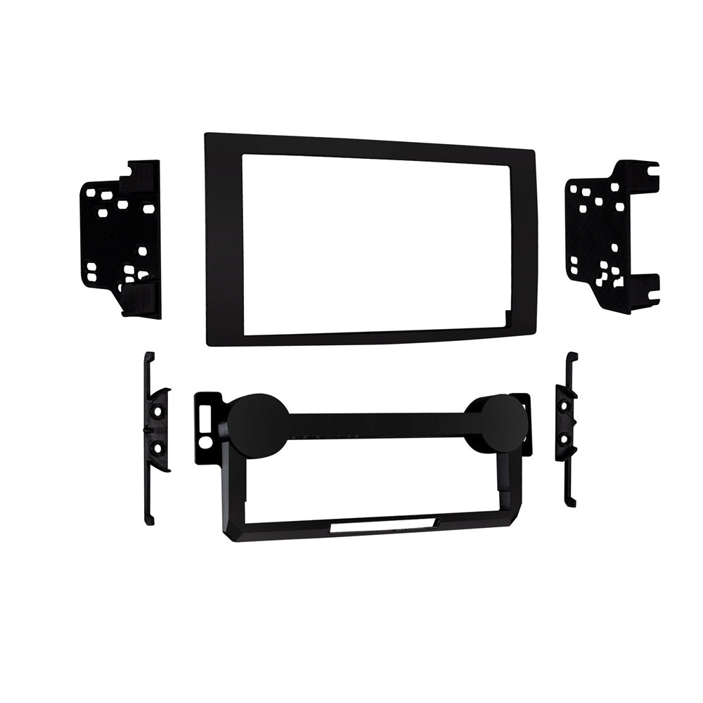 Metra 95-6533B DDIN Radio Dash Install Kit - Compatible Fits for Chrysler/Dodge/Jeep 2004-2010 (without NAV)