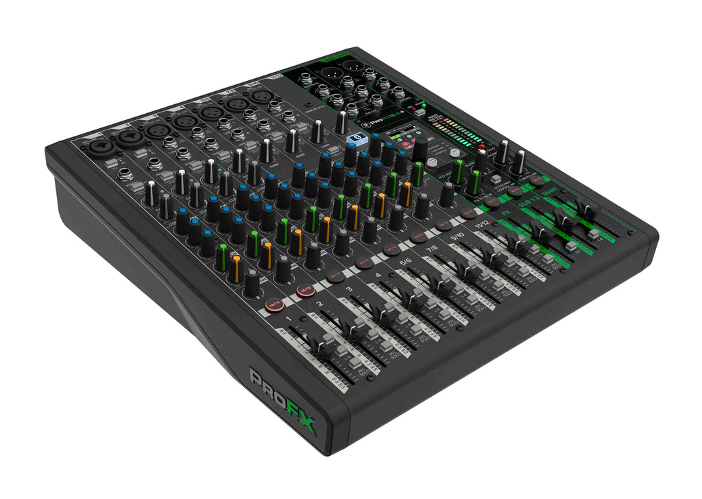 Mackie ProFX12v3+, 12-Channel Analog Mixer with Enhanced FX, USB Recording Modes and Bluetooth