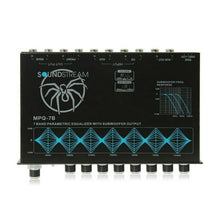 Charger l&#39;image dans la galerie, Soundstream MPQ-7B 7-Band Parametric Equalizer w/ Independent Subwoofer Level Control