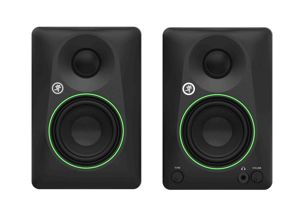 Mackie CR3, 3.5" Powered Studio Monitors with Tone Control