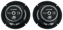 Charger l&#39;image dans la galerie, 2 Pair Alpine S2-S65C 6-1/2&quot; Component 2-Way Speaker System Bundle