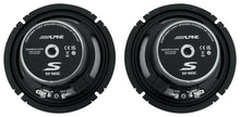 Charger l&#39;image dans la galerie, Alpine S2-S65C 6.5&quot; 2 Way Component + S2-S65 6.5&quot; 2 Way Coaxial Car Speakers