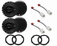 Charger l'image dans la galerie, Rockford Fosgate R165X3 6.5" Front/Rear Speakers + Harness + Adapter Fit 98-13 VW Jetta