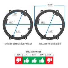 Load image into Gallery viewer, Metra 82-9201 Speaker Adapter Plates - Compatible Fits for Select 2016-2022 Volvo