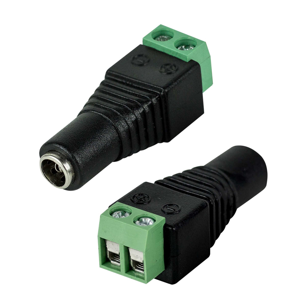 Heise HE-MQC5PK Male Two Wire Connector Adapter - 5-Pack