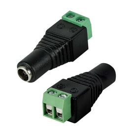 Heise HE-MQC5PK Male Two Wire Connector Adapter - 5-Pack
