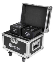 Load image into Gallery viewer, Colorkey CKU-7702 Cold Spark Machine Bundle 2 Dazzlers with Road Case - Black