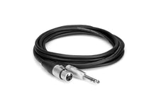 Charger l&#39;image dans la galerie, Hosa HXS-005 Pro Balanced Interconnect Cable, REAN XLR3F to 1/4 in TRS - 5 Feet