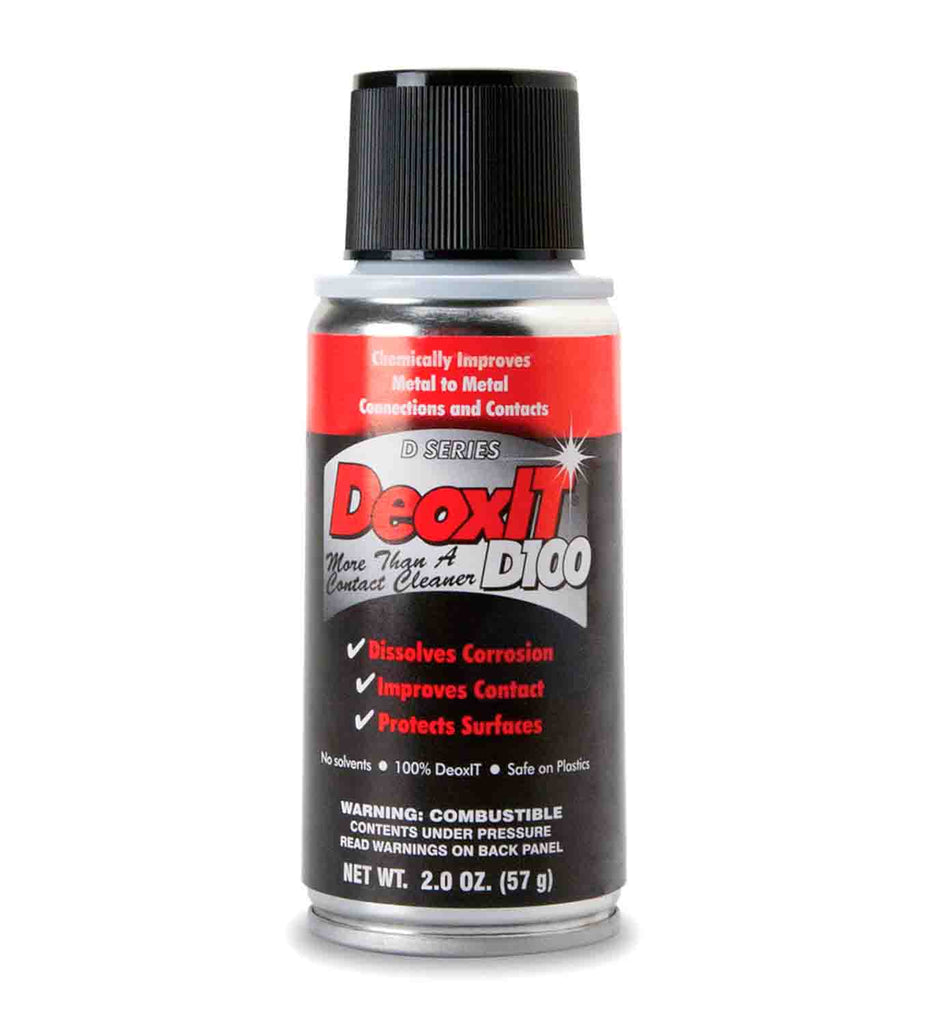 Hosa D100S-2, CAIG DeoxIT Spray Contact Cleaner - 2 Oz.