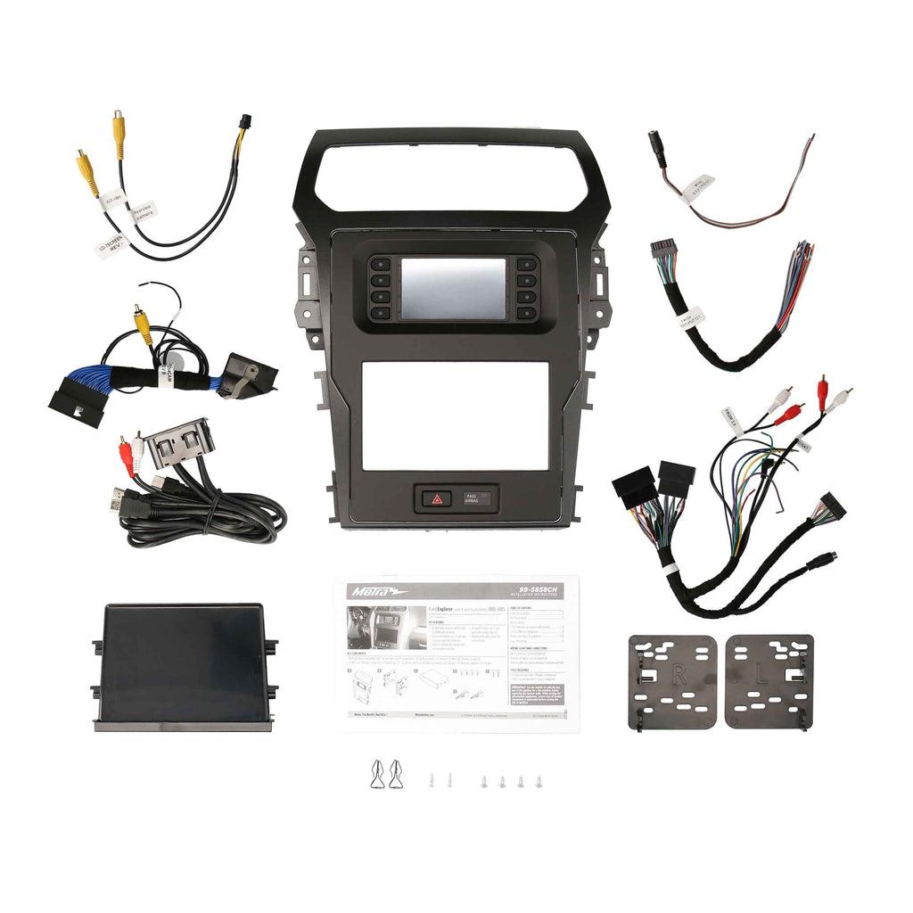 Metra 99-5858CH TurboTouch Kit - Ford Explorer (with 8-Inch Touchscreen) 2011-2019