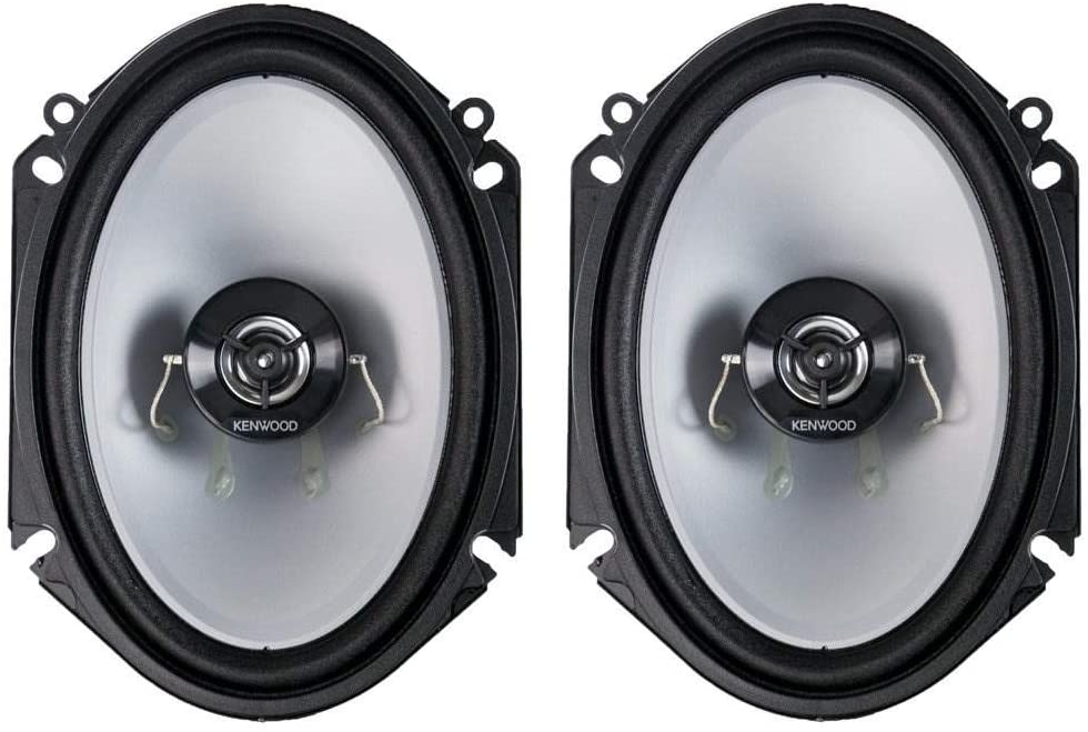 Kenwood Car KFC-C6866S 6x8" 500 Watts 2-Way Car Audio Coaxial Speakers Stereo