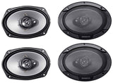 4 Kenwood KFC-6966S 1600 Watt 6x9