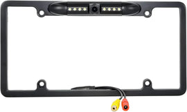 FOR PIONEER AVH-P3200DVD NIGHT VISION COLOR REAR VIEW CAMERA - BLACK METAL FRAME