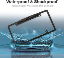 Load image into Gallery viewer, Absolute CAM2000CCDB Universal License Plate Frame with Built-In CCD Waterproof Camera