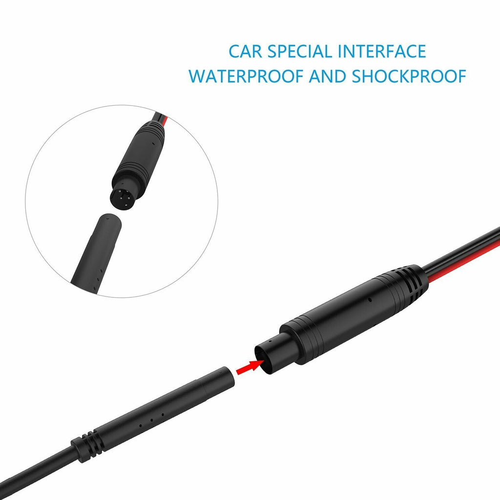 Silver Backup Camera Rear View IP68 Waterproof Universal for SOUNDSTREAM Car Radio