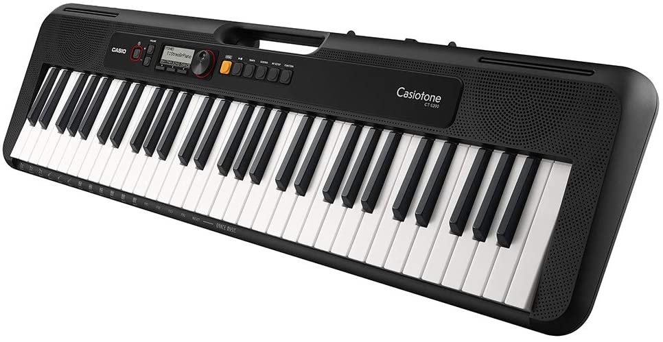 Casio Casiotone CT-S200<br/> 61-key Portable Arranger Keyboard, Digital Piano with 48-note Polyphony, Piano-style keys