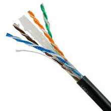 Load image into Gallery viewer, 20 Cat6a Ethernet Network Patch Cable RJ45 23AWG 600M Solid Copper Wire 3' Black