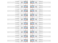 Load image into Gallery viewer, 20 American Terminal EPC3WH 3&#39; Cat6 patch cable&lt;br/&gt;Cat6a Ethernet network patch cable RJ45 23AWG 600M solid copper wire 3&#39; White