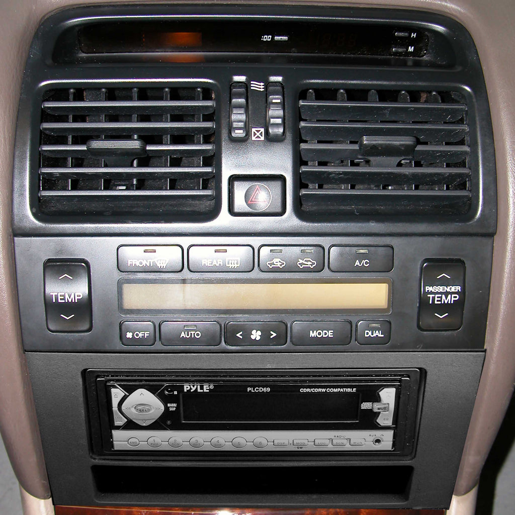 Metra 99-8153 Single-DIN Car Stereo Dash Kit - Compatible Fits for Lexus LS Series 1995-2000