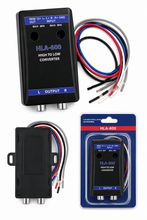 Load image into Gallery viewer, 2 Absolute HLA600 2-Ch High-to-Low Line Output Converter Adjustable Speaker Level to RCA Converter