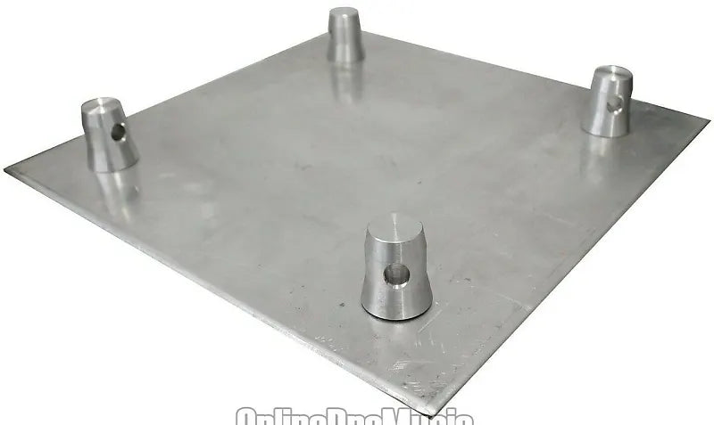 2 BP1414 Universal Aluminum Base Raised Plate 12" x 12" for 12" Square Truss