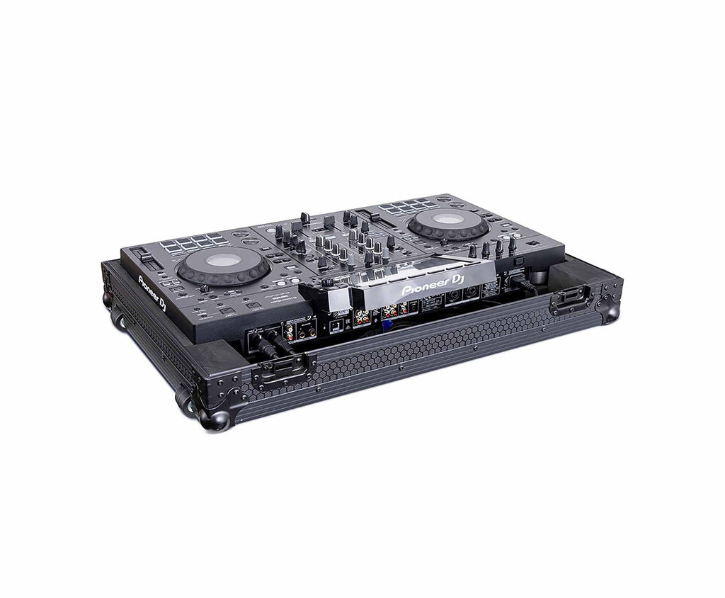 Headliner HL10019, Low Profile Flight Case with Wheels for Pioneer DJ XDJ-RX3 - Pitch Black