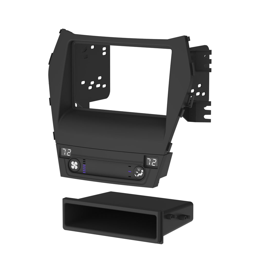 Metra 99-7386B Stereo Dash Kit - Compatible Fits for Hyundai Santa Fe w/NAV 2013-2019