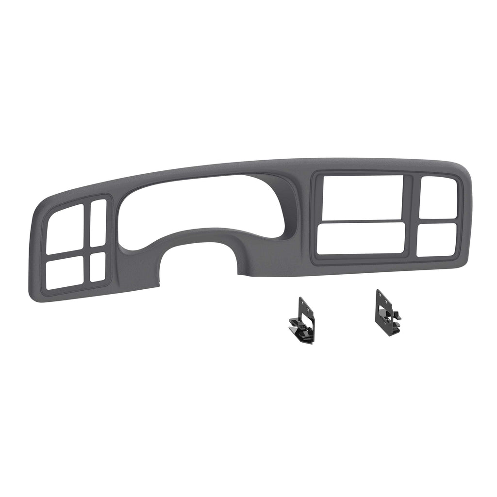 Metra DP-3002SHL Double-DIN Car Stereo Dash Kit - Compatible Fits for GM Full-Size Trucks and SUVs 1999-2002