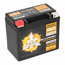 Charger l'image dans la galerie, Shuriken SK-BTX12-BS 180 CRANK AMPS / 10AMP HOURS AGM Power Sports 12V Battery