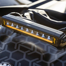 Charger l'image dans la galerie, Hexcore STL10LB 10-Inch Straight LED Light Bar, Driving Beam with Amber &amp; White Position Light
