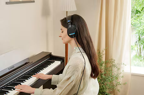 Casio Celviano APS200GB Digital Upright Piano - Gray/Beige