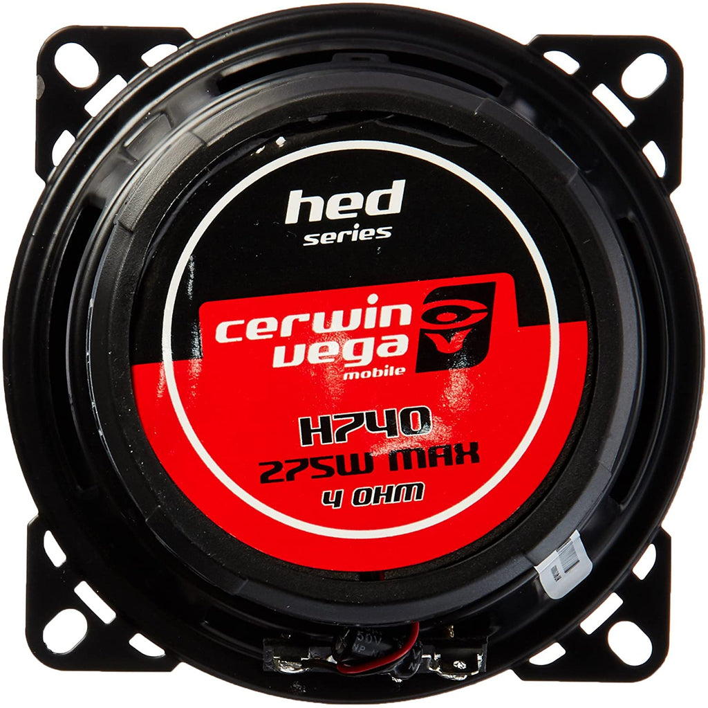 Cerwin Vega H740 <br/>550W Max (80W RMS) 4" HED Series 2-Way Coaxial Car Speakers