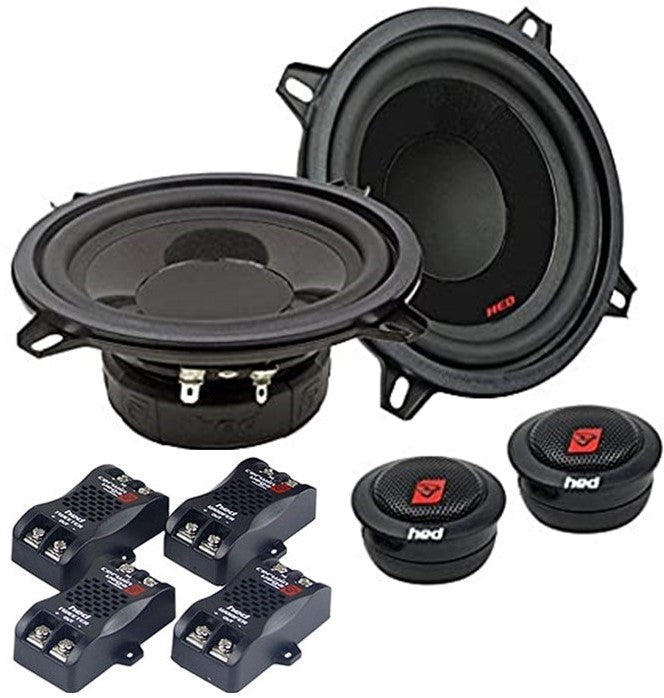 2 Sets Cerwin Vega H7525C 720W Max 100W RMS 5.25" HED Series 2-Way Component Car Speakers