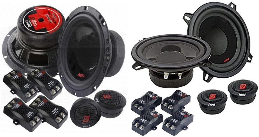 Cerwin-Vega H7525C 5.25″ 360W + H765C 400W 6.5" 2-Way Component Speakers