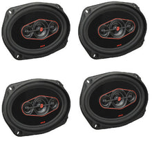 Load image into Gallery viewer, Cewin Vega 6x9 4-Way Coaxial Speaker System 440 Watts Max HED Series 4 Speakers Pack