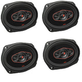 Cewin Vega 6x9 4-Way Coaxial Speaker System 440 Watts Max HED Series 4 Speakers Pack