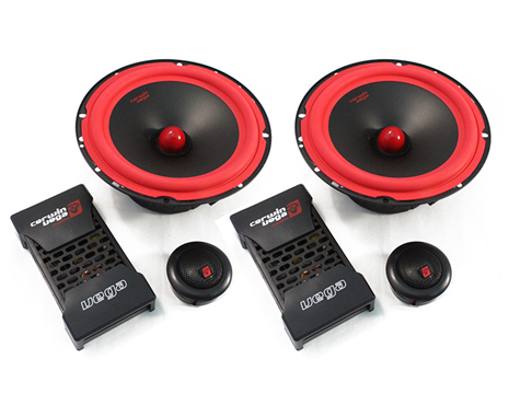 2 Sets Cerwin Vega Mobile V465C Vega Series 6.5" 400W  2-Way Component Speaker System